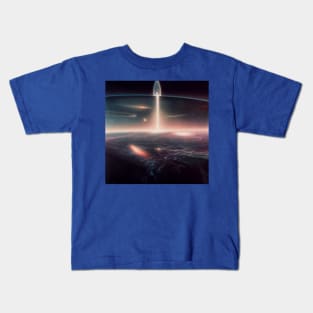 Interplanetary Spaceport Kids T-Shirt